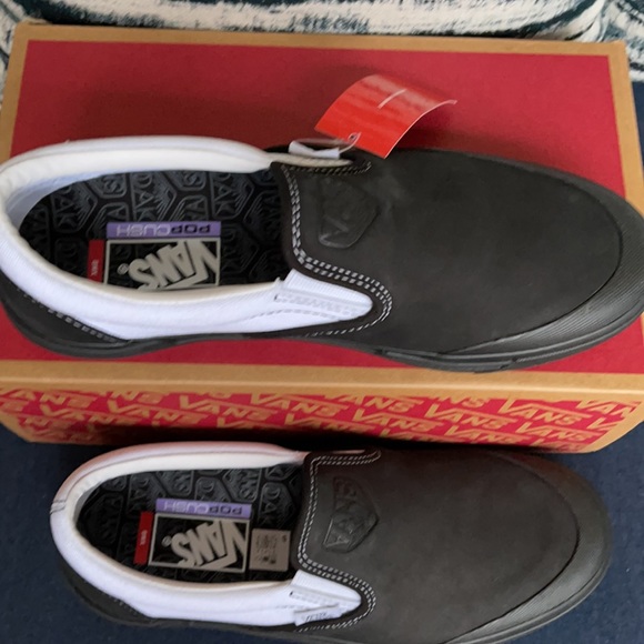 Vans Bmx Slip-On Dak Black/White WMNS - Picture 3 of 16